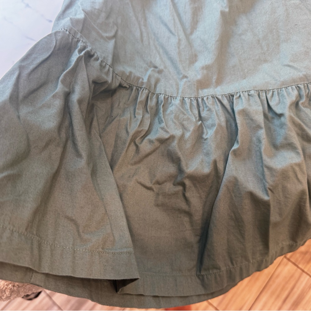 GAP linen/ tank top mixed fabric dress - Picture 3 of 5